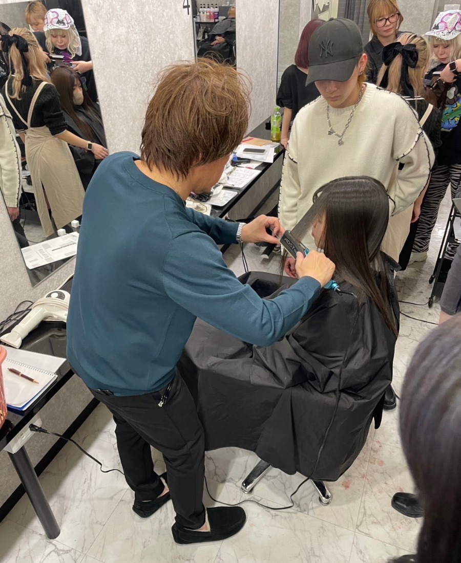 LI'L FAIRY 技術指導風景