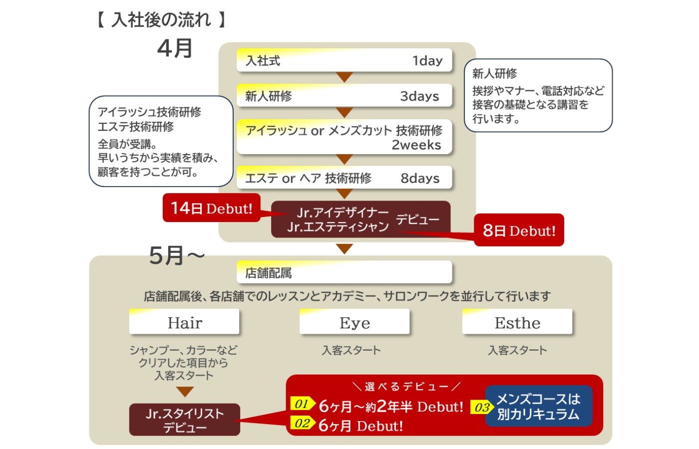 LI'L FAIRY 教育カリキュラム図